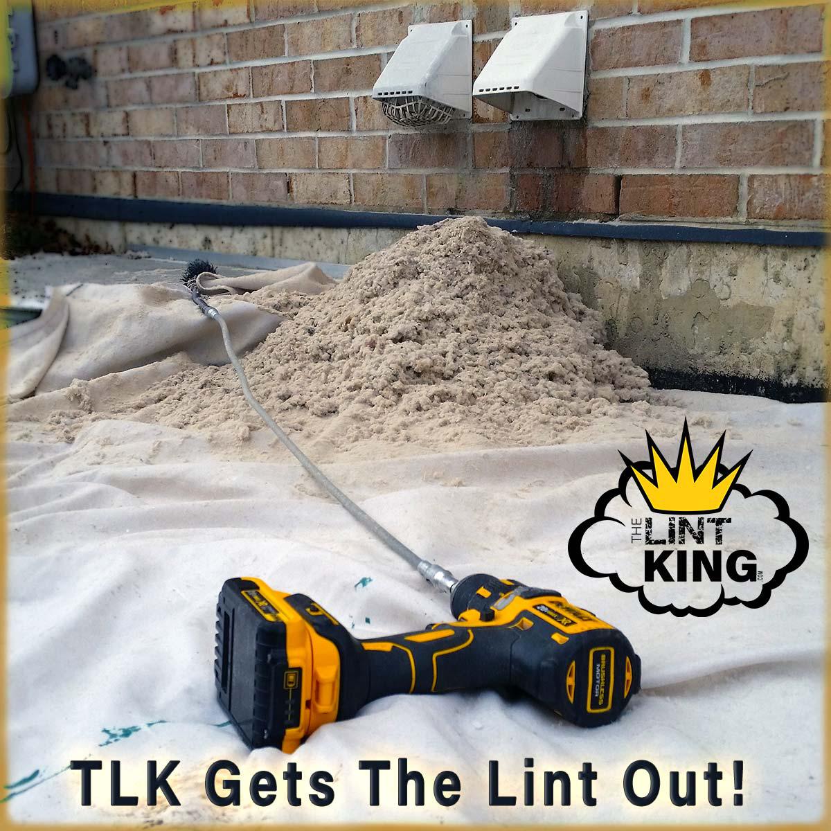 The lint king Dryer - Vent Cleaning Experts Serving Northern Illinois.