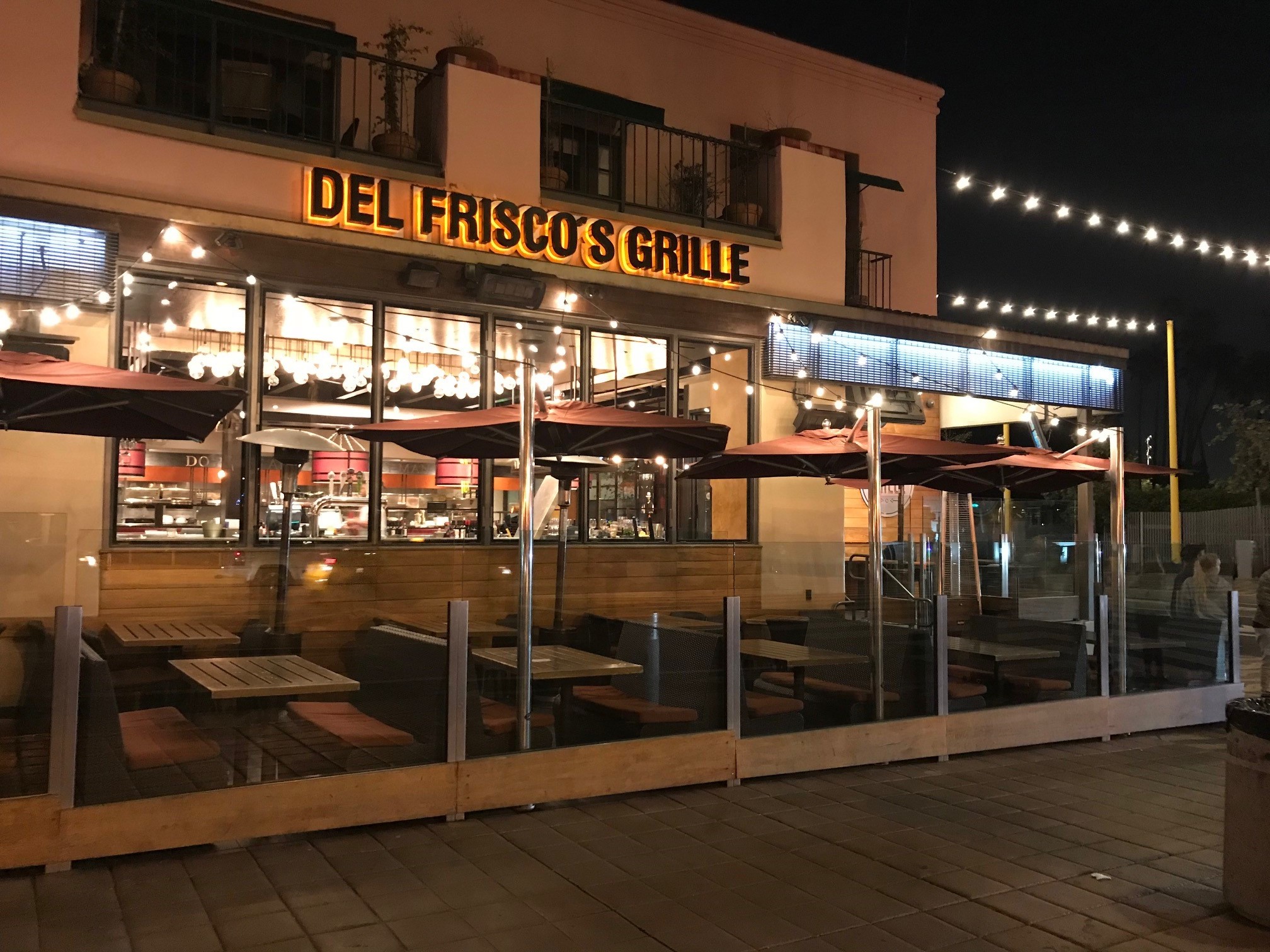 Del Frisco's Grille Santa Monica Cellar & VIP Patio Combined group dining room