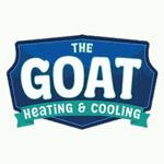 The Goat Heating and Cooling Logo