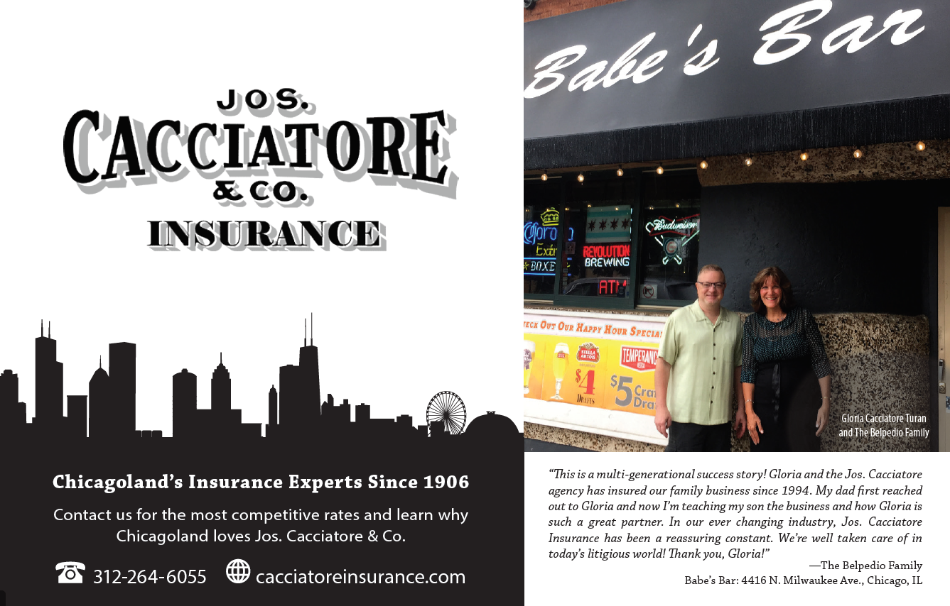 Cacciatore Insurance Chicago (312)264-6055