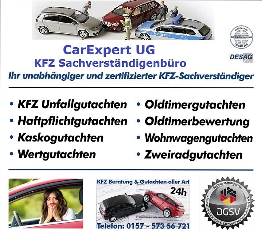 CarExpert Unna UG(hb) Kfz Sachverständigenbüro, Heinrich-Hertz-Strasse 16 in Unna
