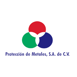 Proteccion De Metales Sa De Cv Logo
