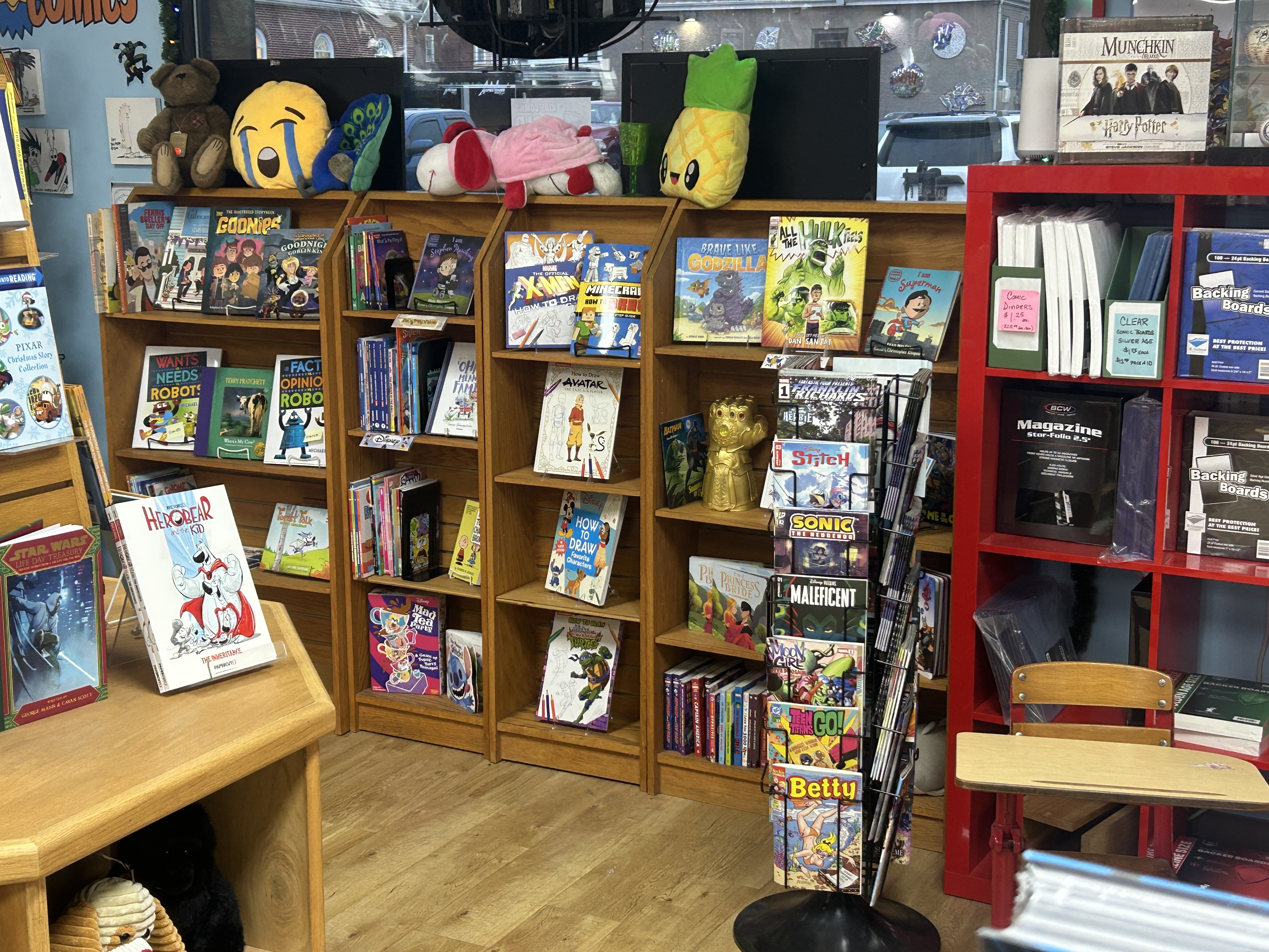 Peek at the kids corner