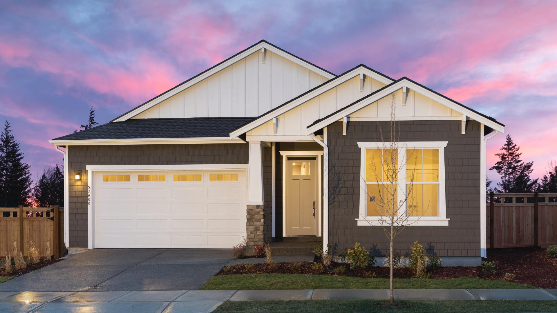 The Solaris home design with lovely craftsman details
