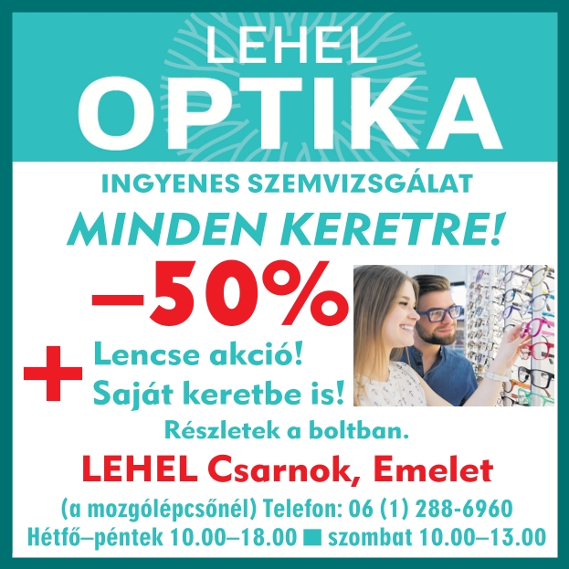 Images Lehel Optika, ingyenes szemvizsgálat, Budapest, 13. kerület