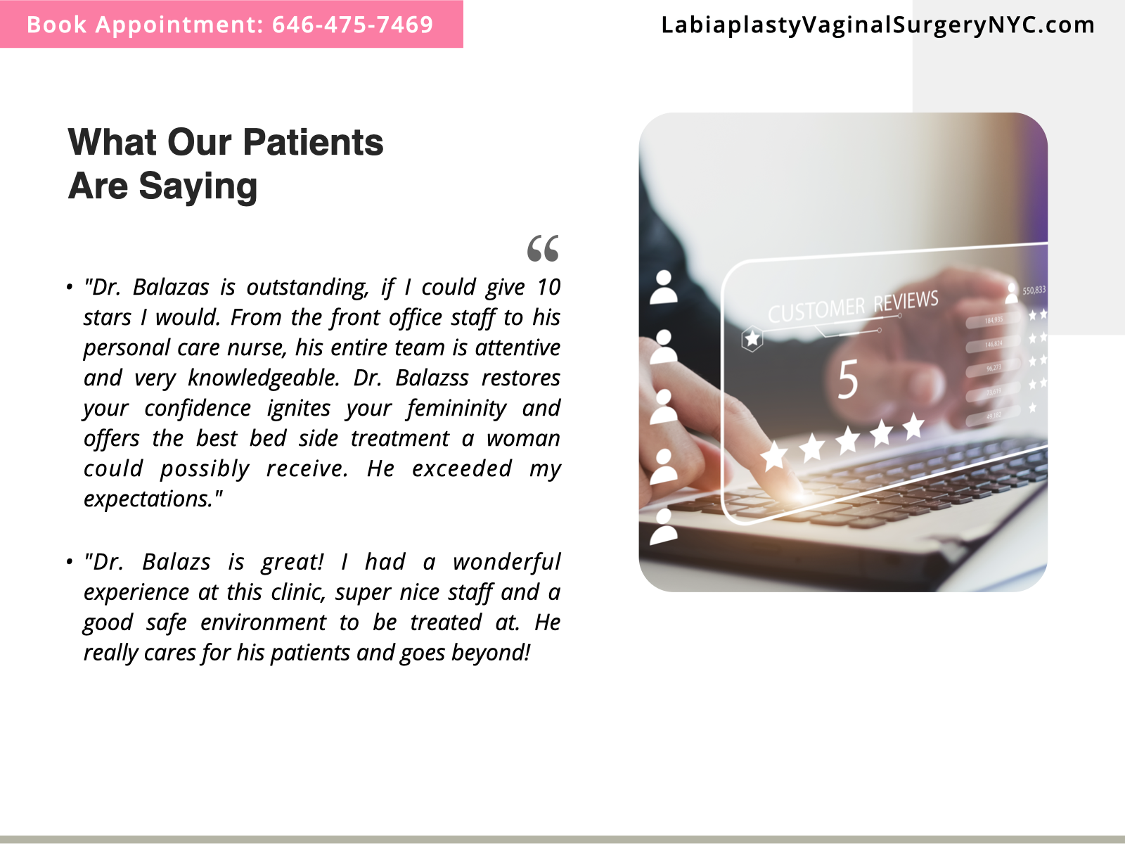 Labiaplasty & Vaginal Surgery NYC image