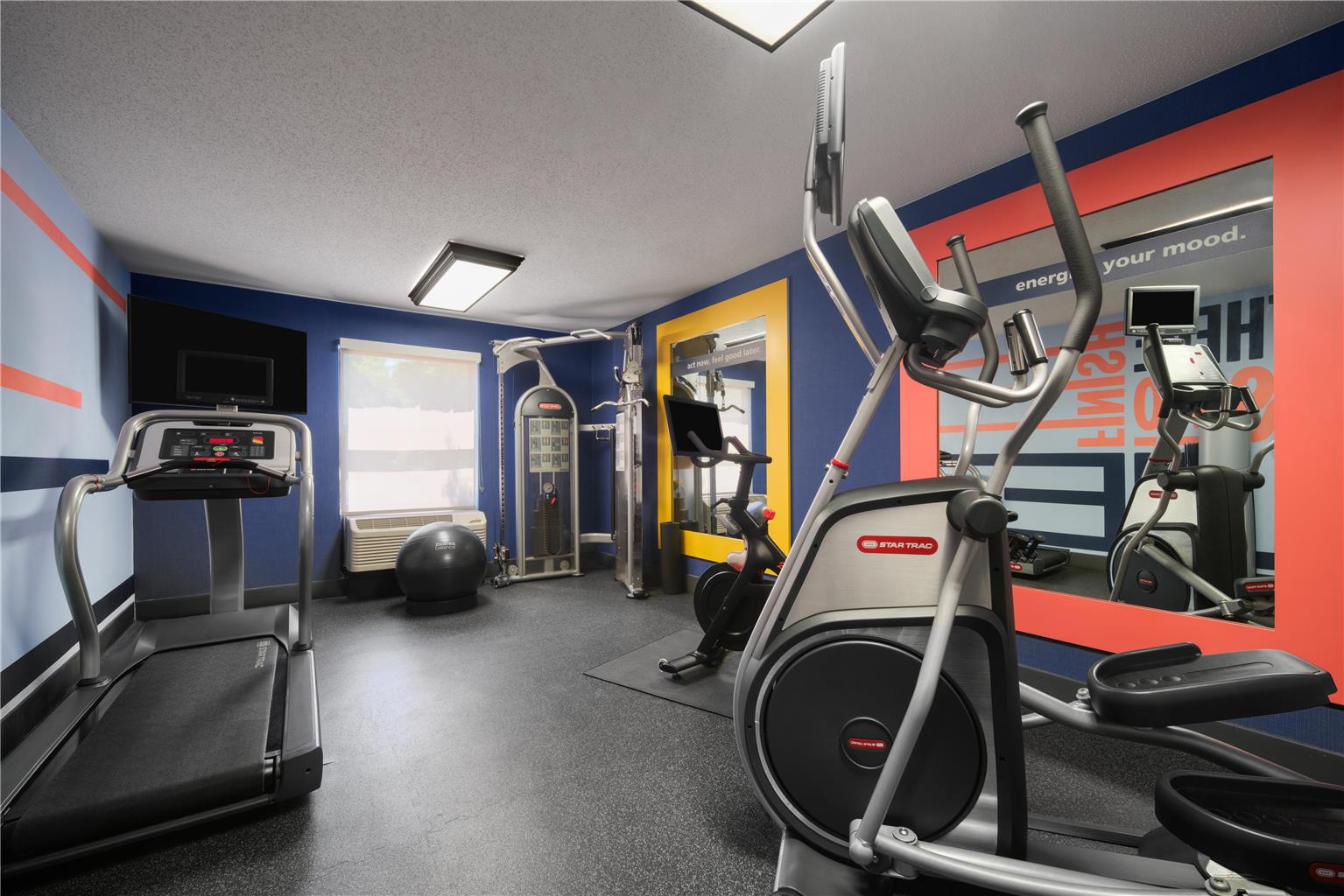 Health club  fitness center  gym 
