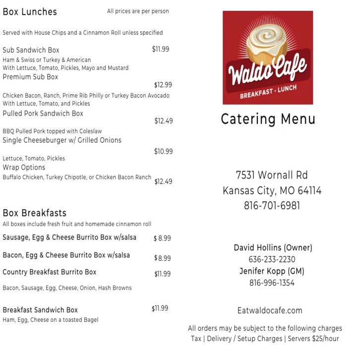 Images Waldo Cafe