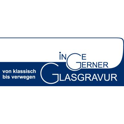 Logo Inge Gerner Glasgravur - Steinrad Sandstrahl Laser