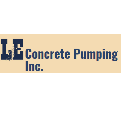 L & E Concrete Pumping Inc Logo