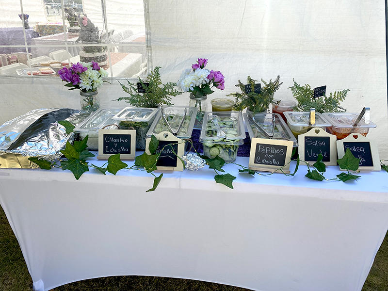 Liliana's Catering - Menu