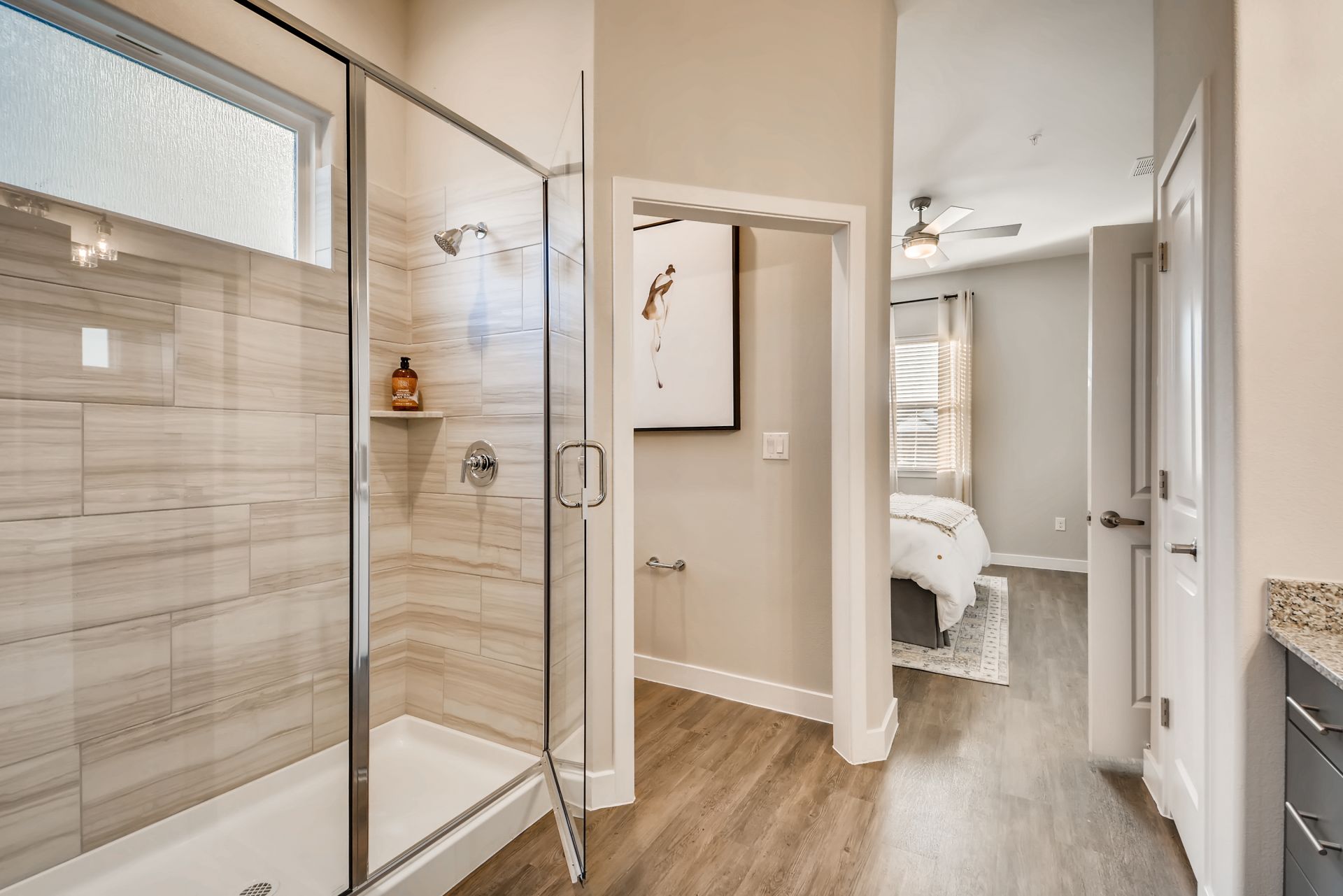 Master bathroom at Avilla Reserve