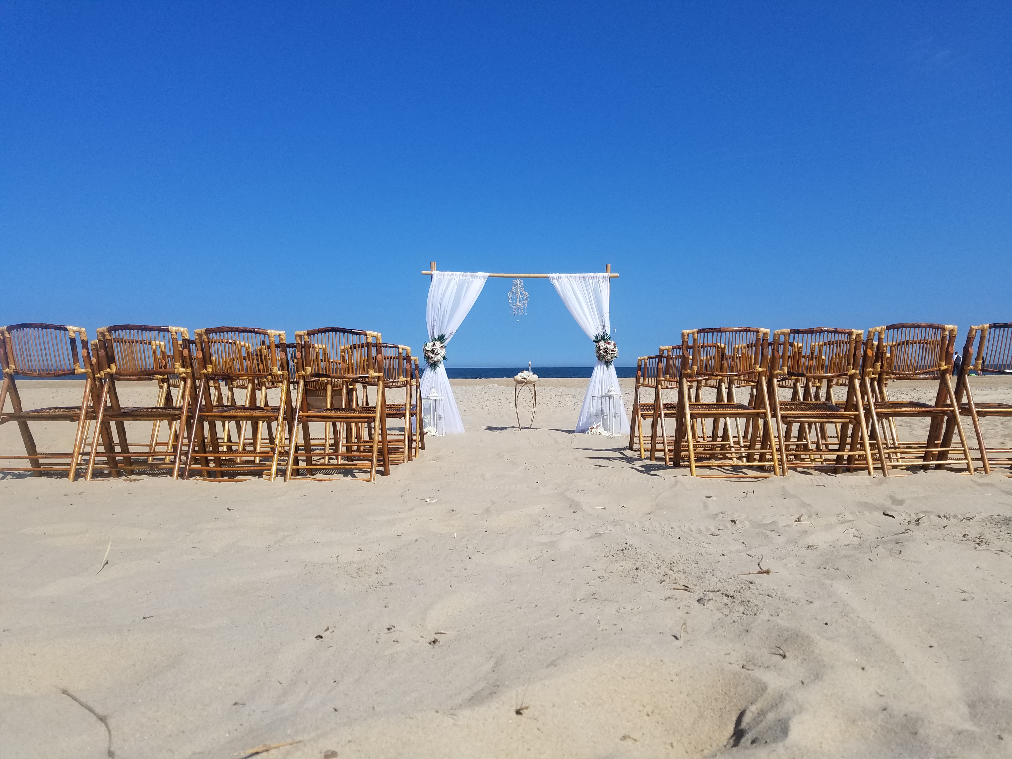 Barefoot Beach Bride Photo