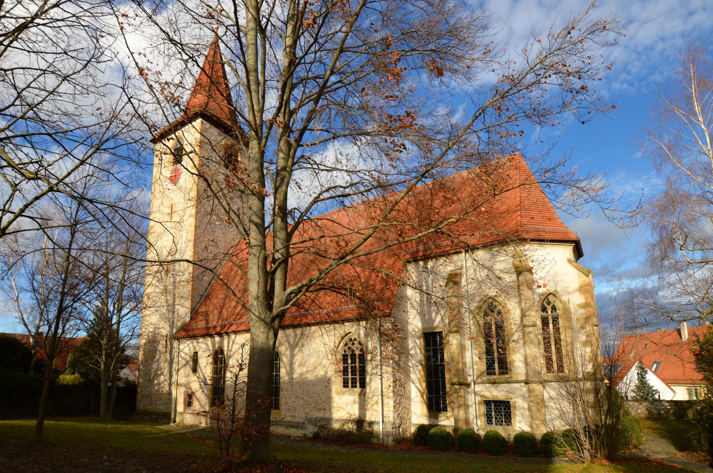 Pankratiuskirche - Evangelische Kirchengemeinde Möglingen, Kirchgasse 24 in Möglingen