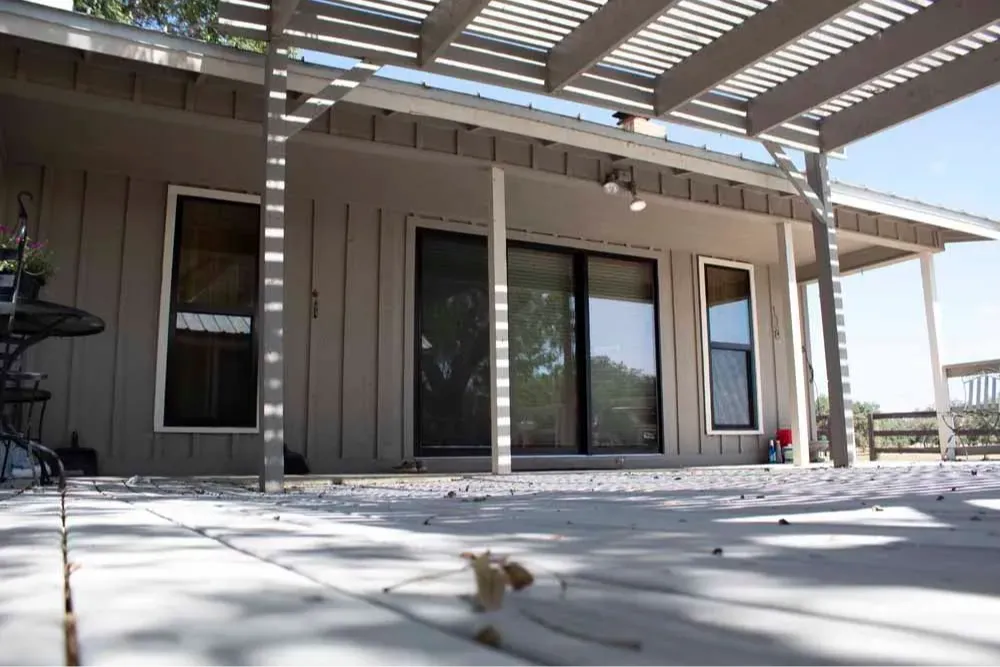 Replacement window installation done by Restoration Window Co., the dedicated window replacement division of Byars Construction in Victoria, Texas.