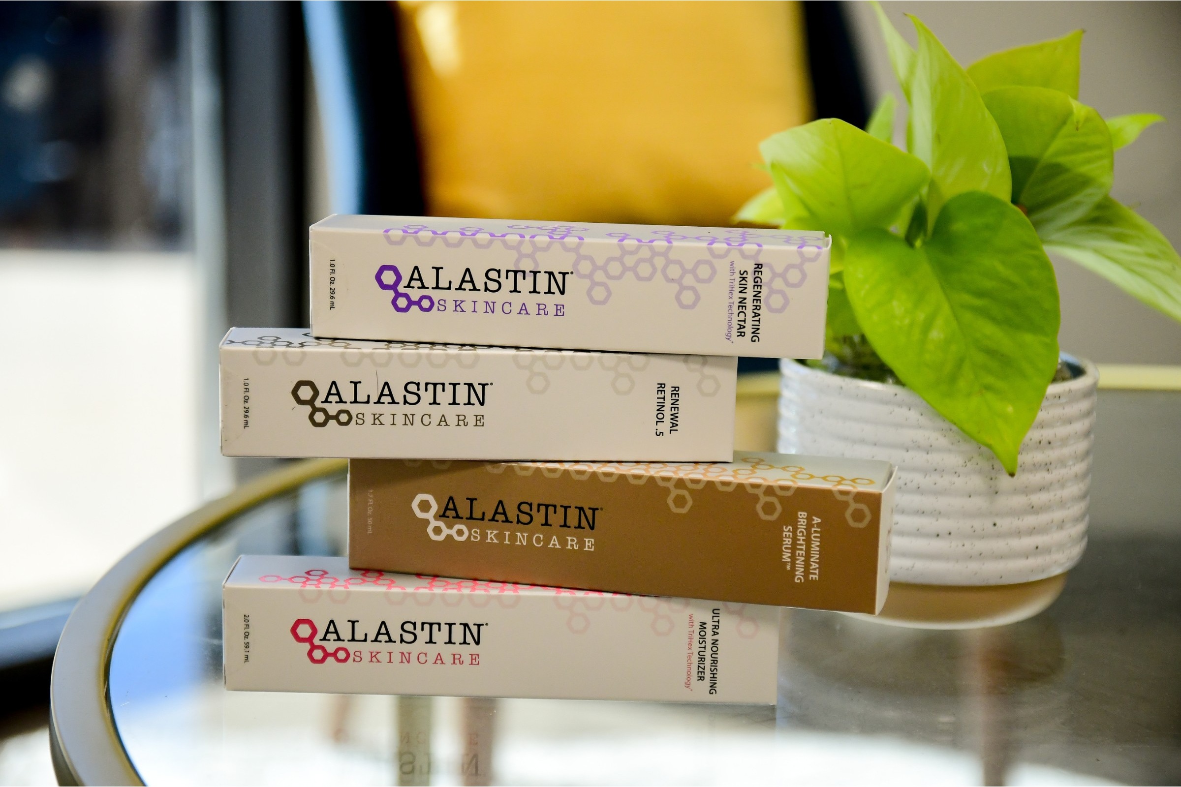 Alastin and Epionce medical-grade skincare at Care Esthetics Delaware