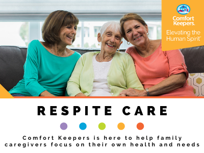 Our care team will assist you when you need a break from caring for your aging loved one. Comfort Keepers Home Care Los Angeles (323)430-9803