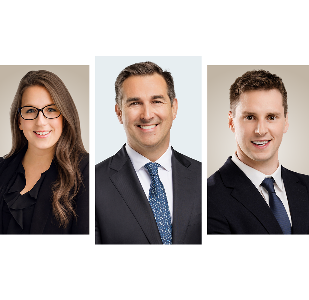 Natalia Testaguzza, Charles DeBlois, and Thomas Girard.