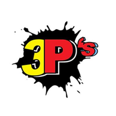 3P's Party Photo Print Logo