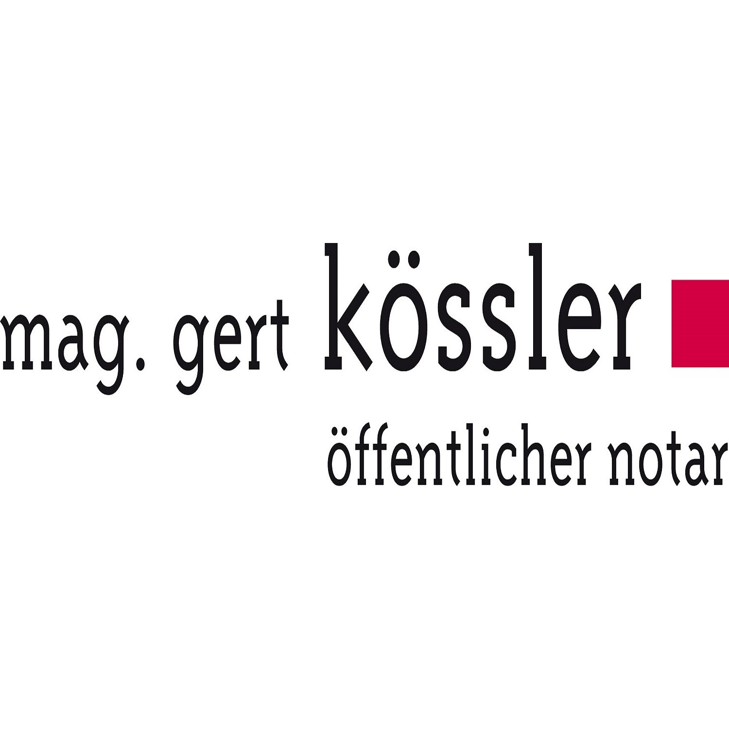 Mag. Gert Kössler - Logo