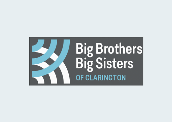 Big Brothers Big Sisters of Clarington logo.