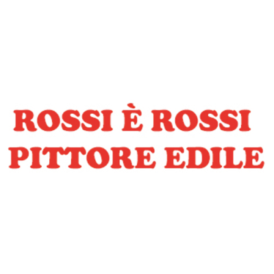 Rossi è Rossi Pittore Edile Logo