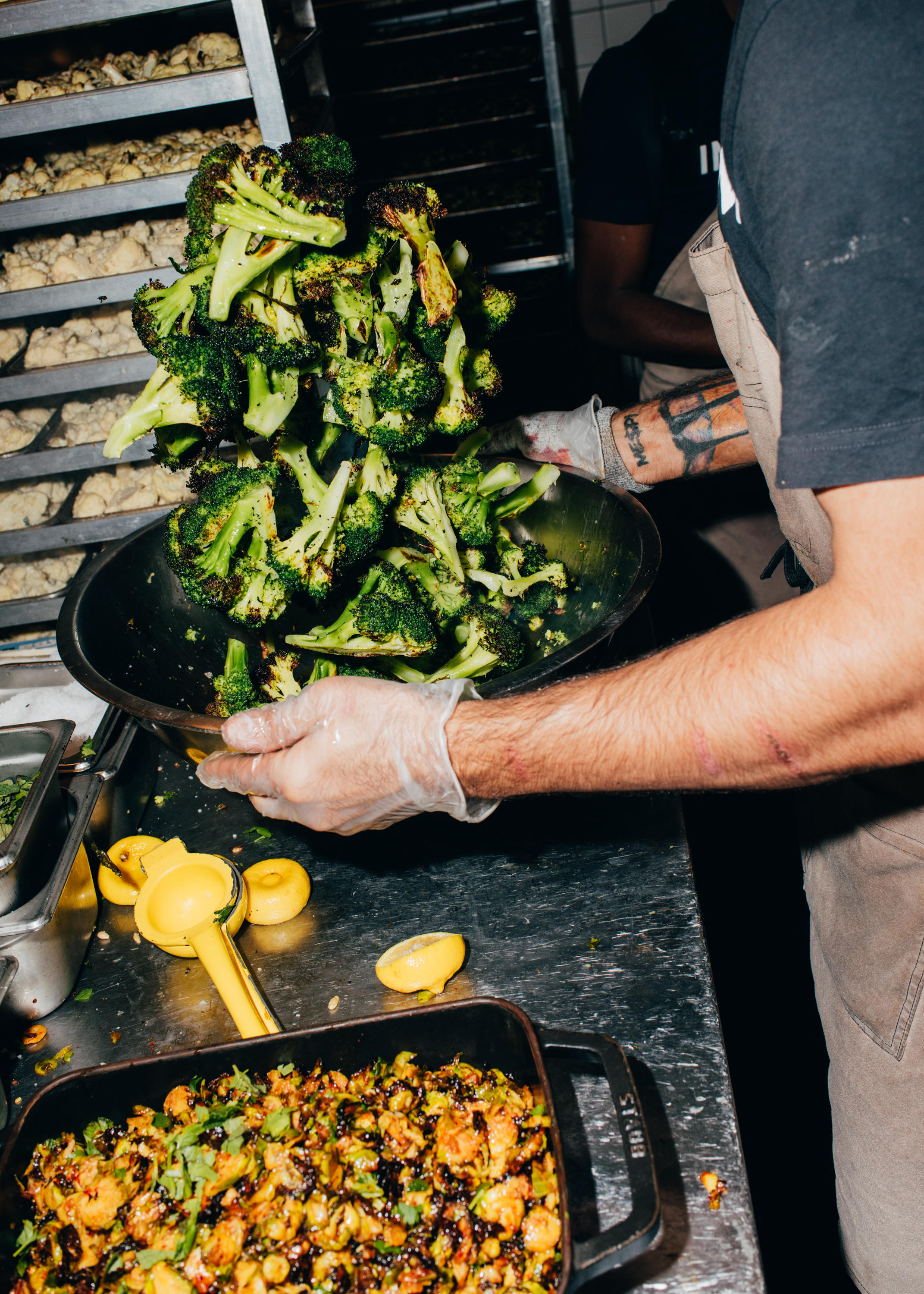 Charred Broccoli With Lemon DIG New York (212)253-6176