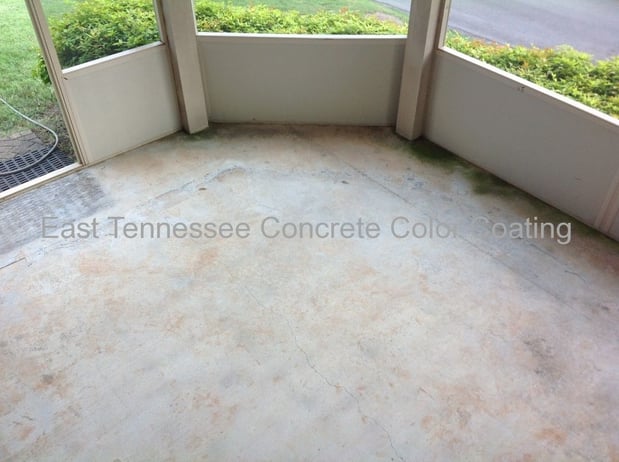 Images East Tennessee Concrete Color Coating