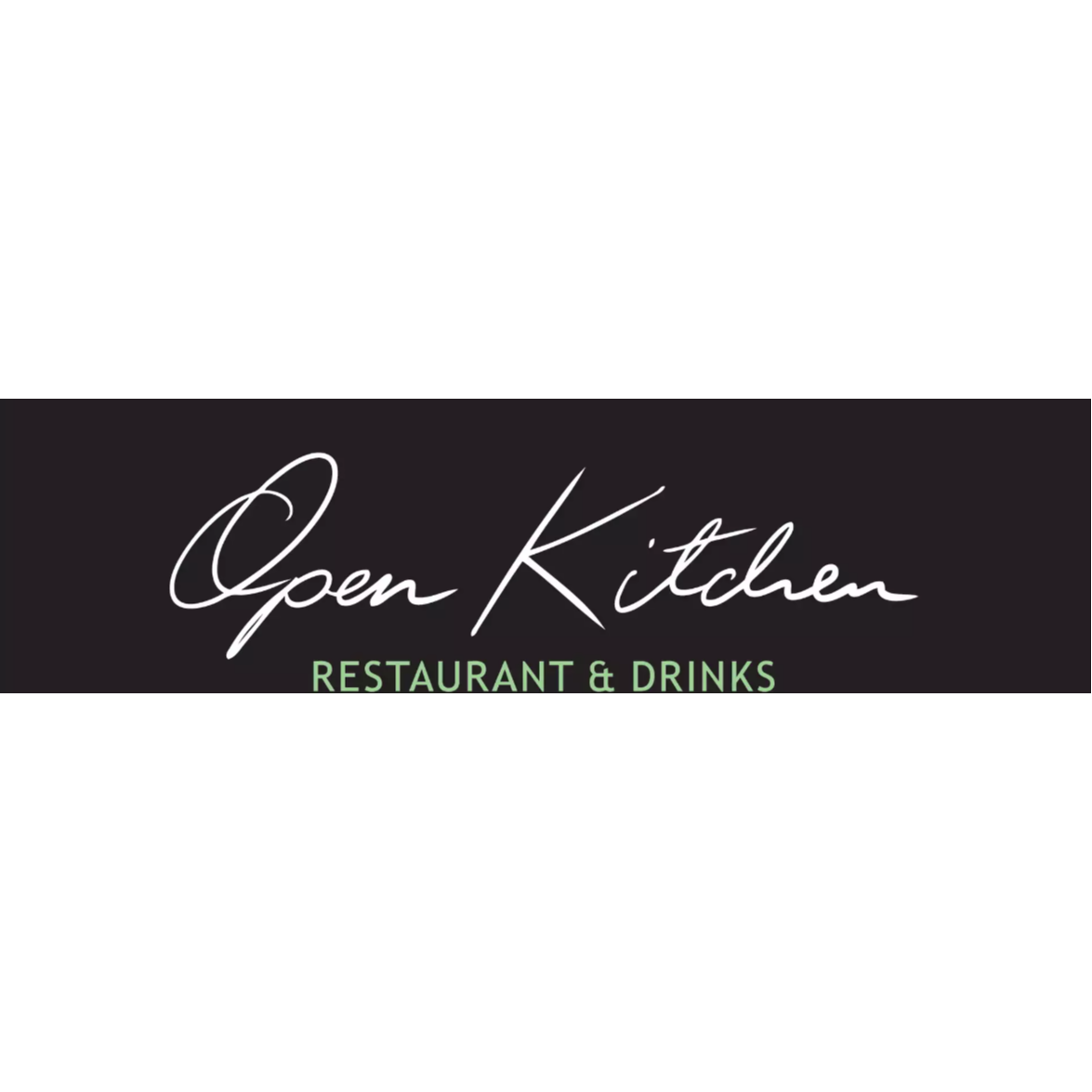 Open Kitchen Restaurant & Drinks Logo