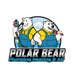 Polar Bear Plumbing Heating & Air Logo