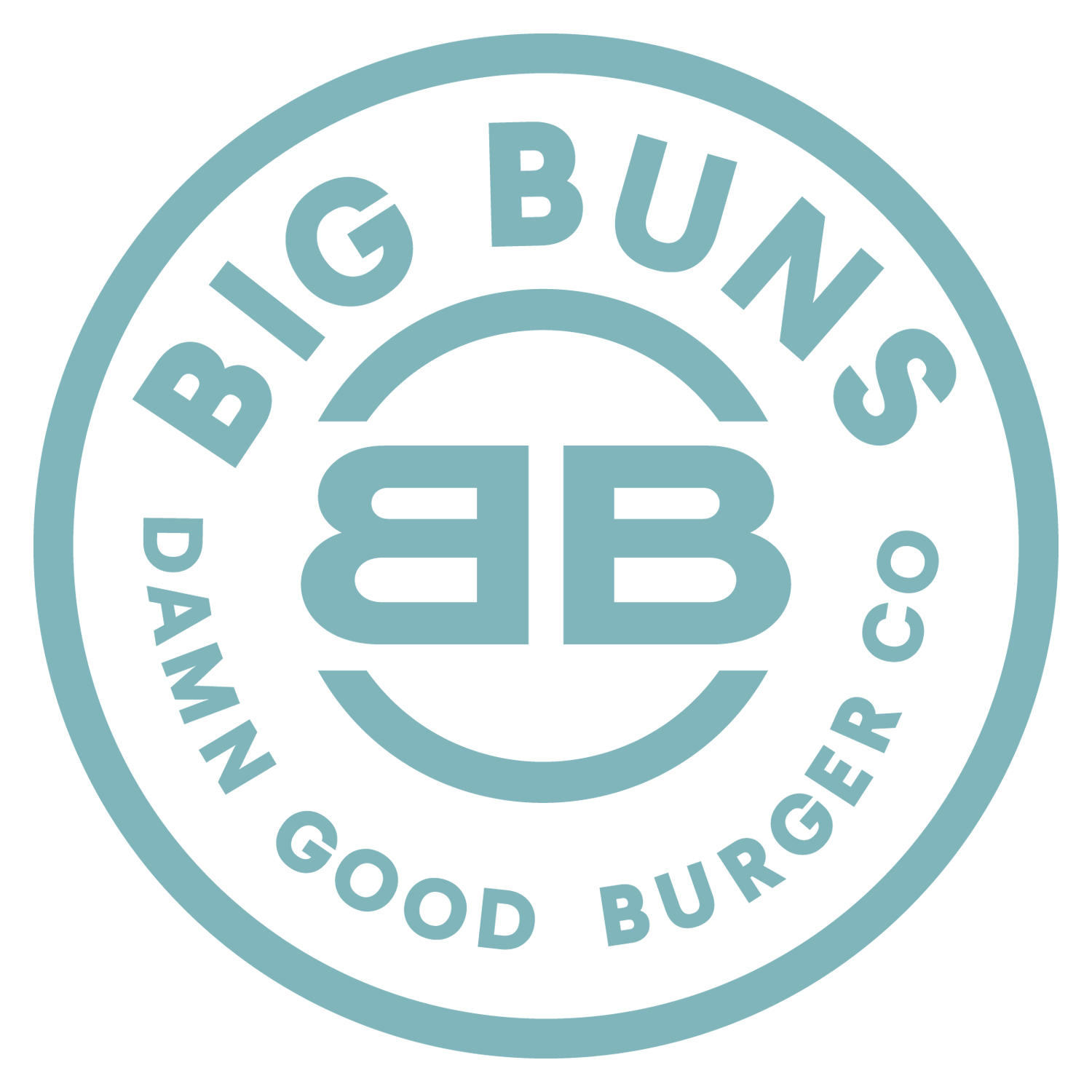 Big Buns Damn Good Burger Co. Logo