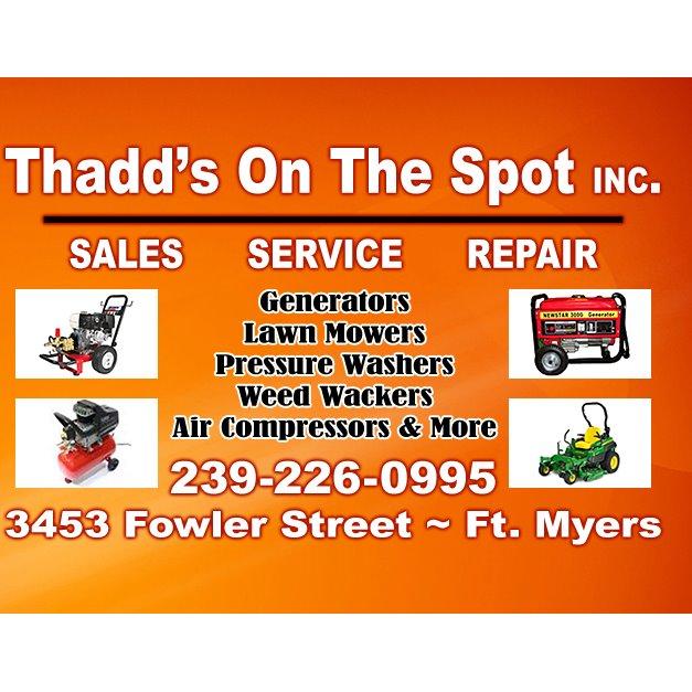 Thadd's On The Spot Inc Logo