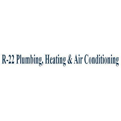 R-22 Plumbing, Heating & Air Conditioning Logo