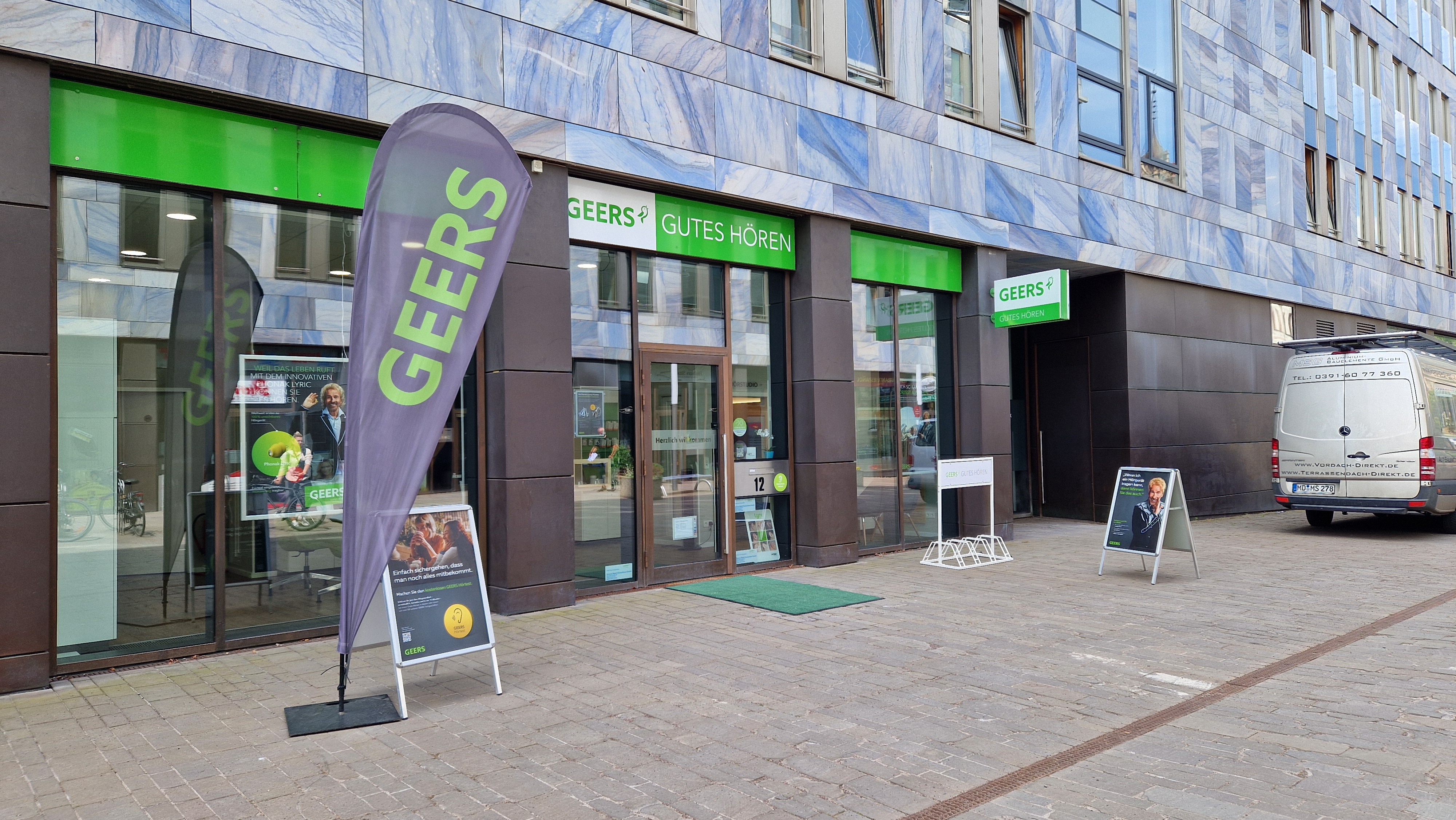 Außenaufnahme vom GEERS Fachgeschäft