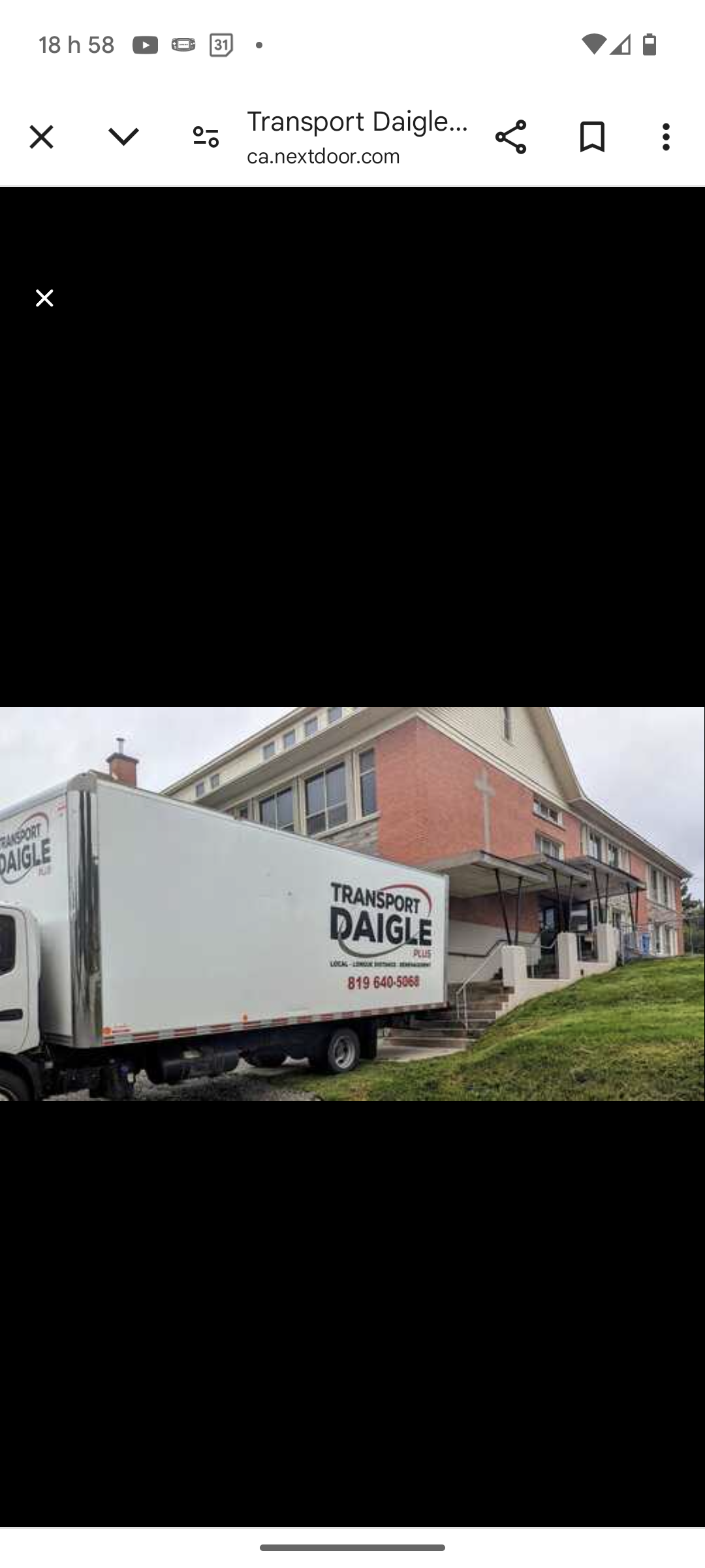 Images Transport Daigle Plus Déménageurs à Sherbrooke résidentiel et commercial