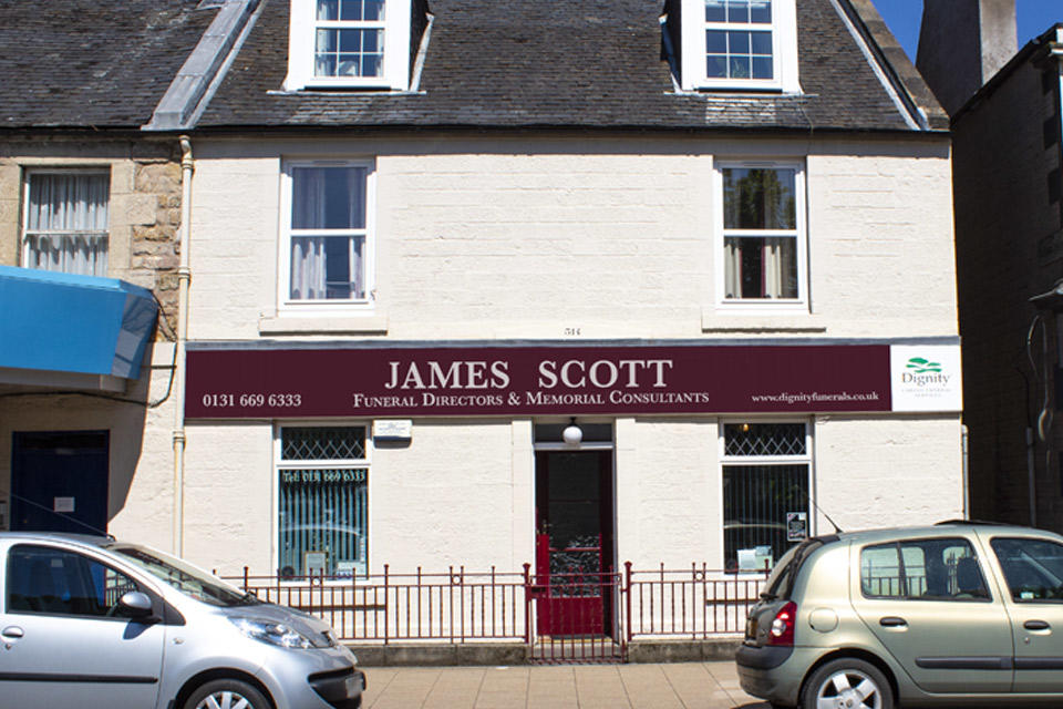 James Scott Funeral Directors Edinburgh 01316 696333