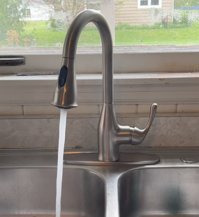 new faucet install