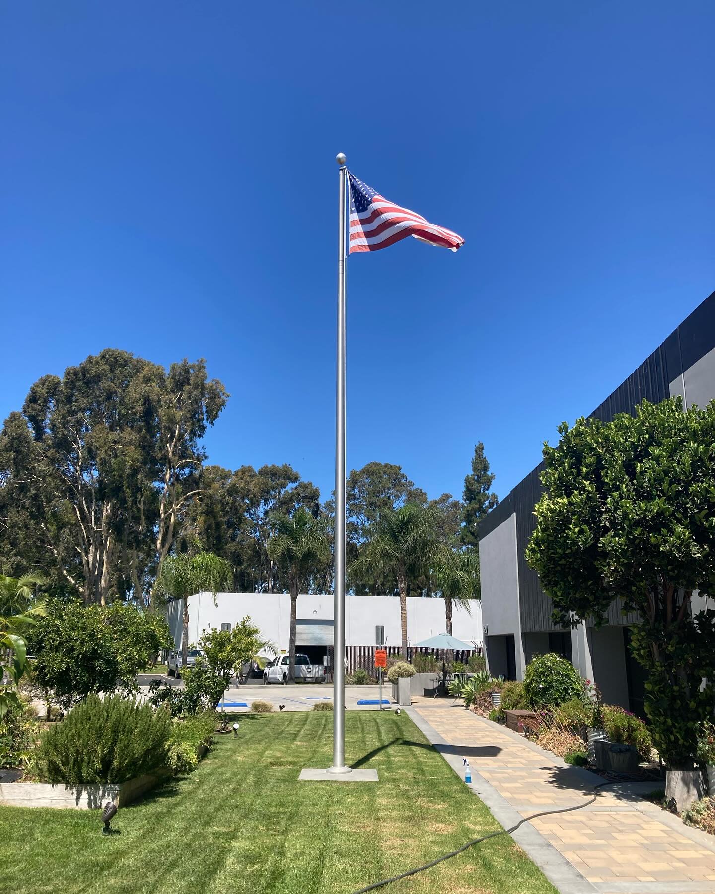 Burk Flagpole specializes in American flag installation services, helping you proudly display the stars and stripes. Our team ensures your flag is properly mounted and positioned for maximum visibility. Choose us for professional and respectful service.