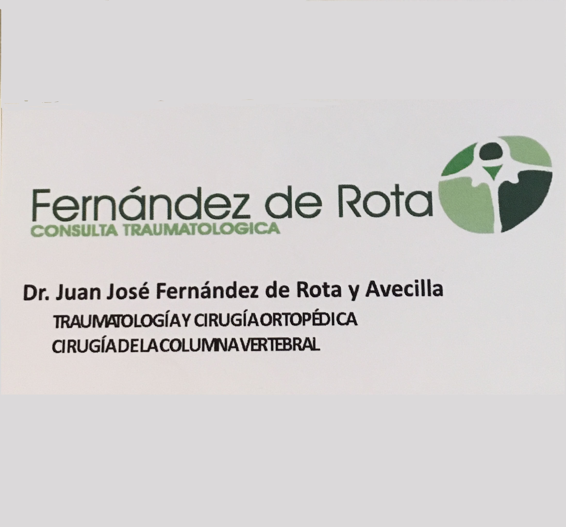 Images Dr. Juan José Fernández de Rota Avecilla Traumatólogo.