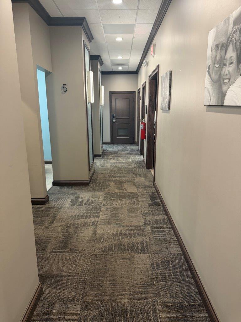 Hallway, Lifetime Dentistry. Dentist in St Peters, MO. 