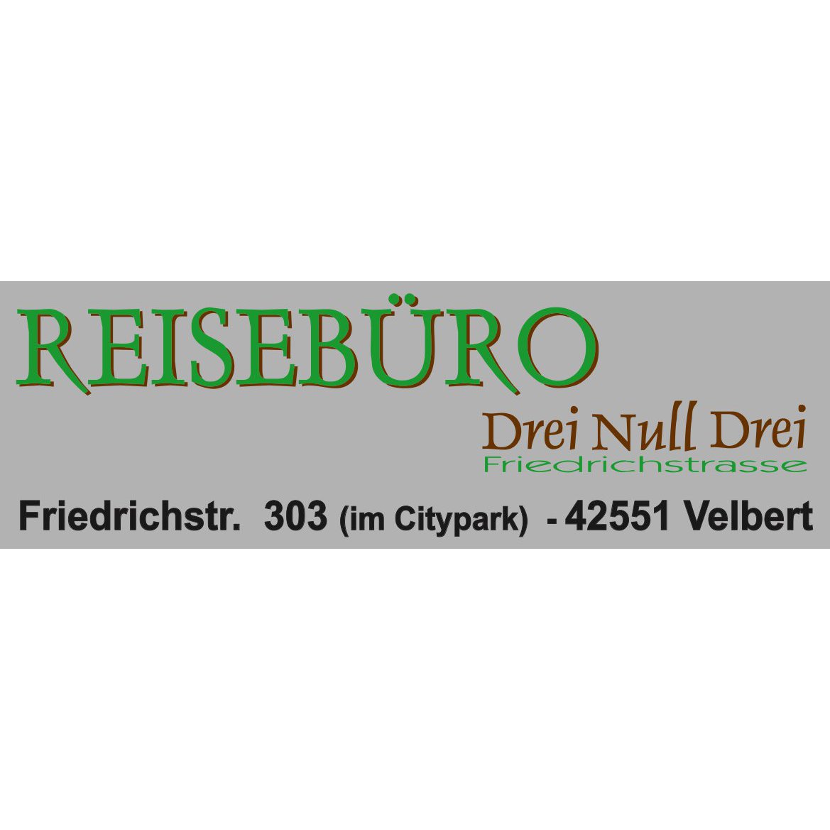 Logo Reisebüro Drei Null Drei