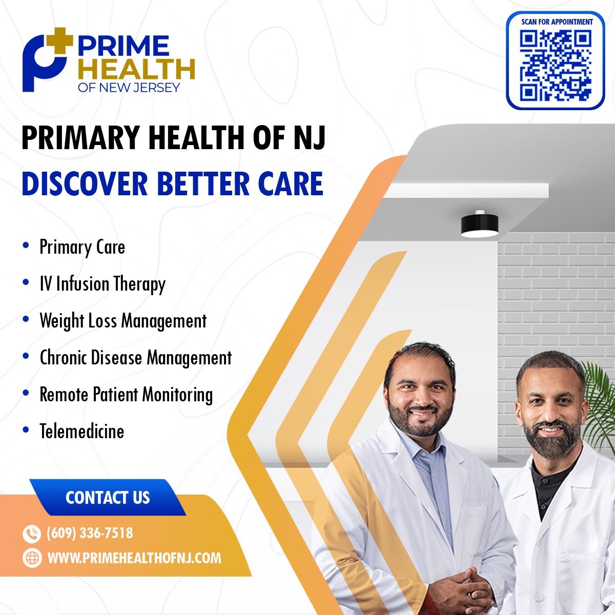 Prime Health of NJ delivers cutting-edge medical treatments to patients throughout New Jersey and surrounding areas.