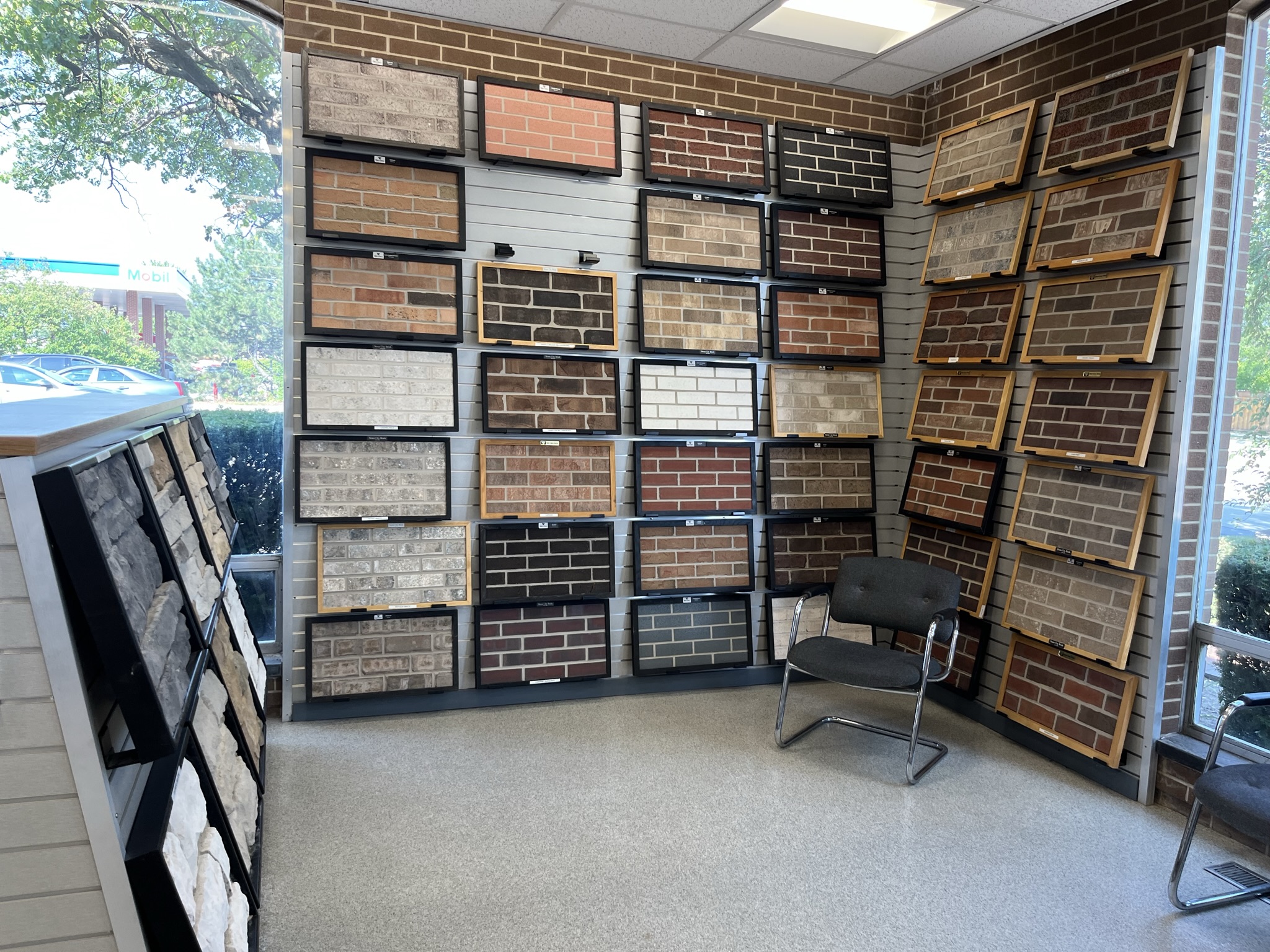 At the Brickworks Supply Center in Schaumburg, Illinois, you will find a complete line of brick, thin brick, glazed brick, stone, hardscape, other masonry supplies for all of your project needs. This location also offers sand and mulch for your project needs. Whether you are a contractor or do-it-yourself homeowner, visit the store today and be inspired for your next project. Found what you are looking for? Schaumburg's delivery trucks are at your service to bring all of your selected building materials and supplies right to your job site. 

Stop in or call to speak to one of our qualified professionals on your next masonry project.