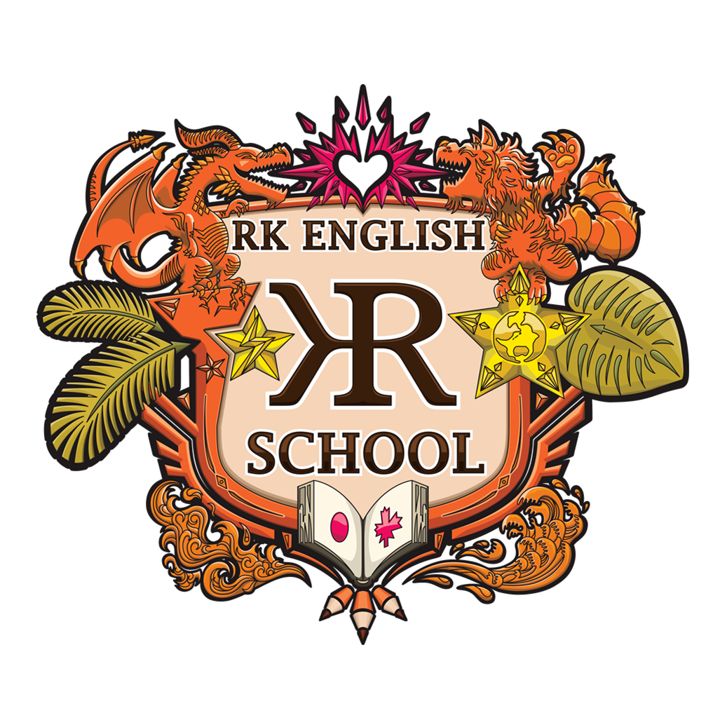 RK English School Logo