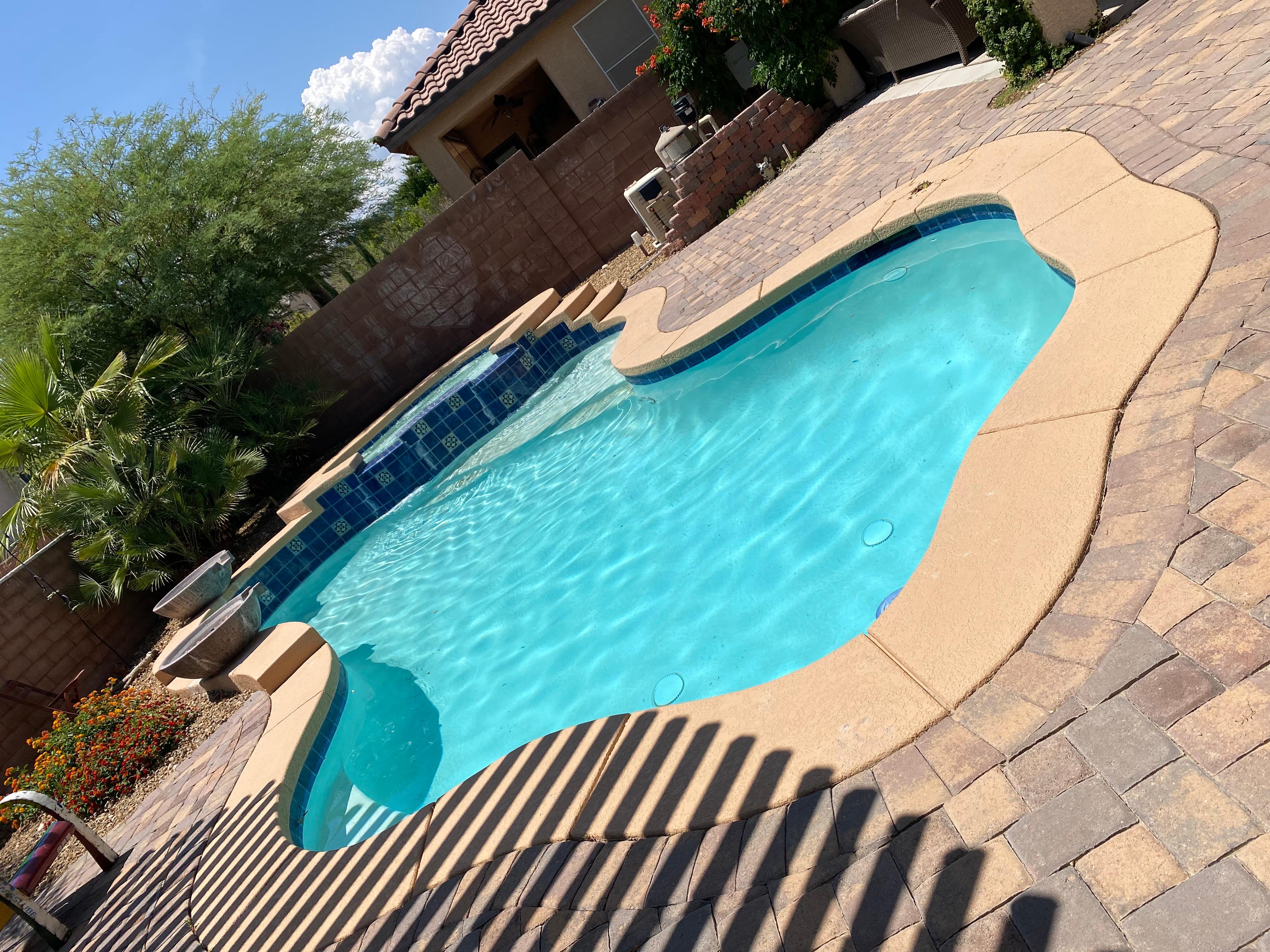 Maintain the pristine beauty of your pool with Overflow Poolz LLC's professional pool cleaning services in Las Vegas, NV. Our thorough cleaning routines ensure your pool remains crystal clear and inviting.