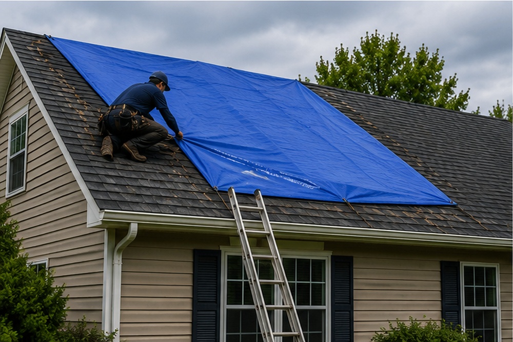 Hail doesn't always leave obvious holes in a roof, but it can weaken shingles enough to shorten their lifespan and create future leaks.