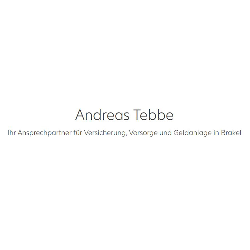 Kundenlogo Allianz Hauptvertretung Andreas Tebbe