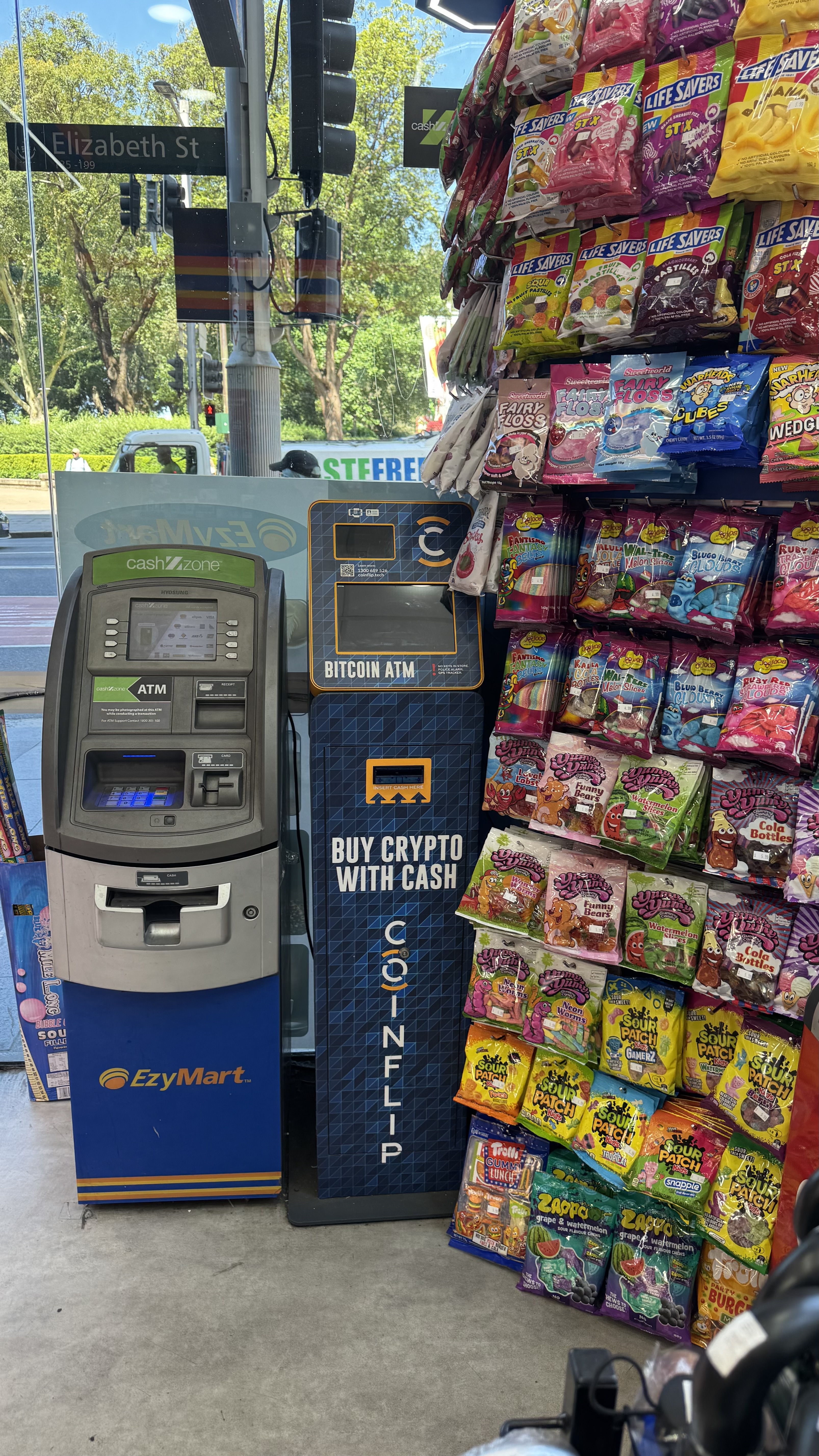 Images CoinFlip Bitcoin ATM - EzyMart 60 Park Street (Sydney)