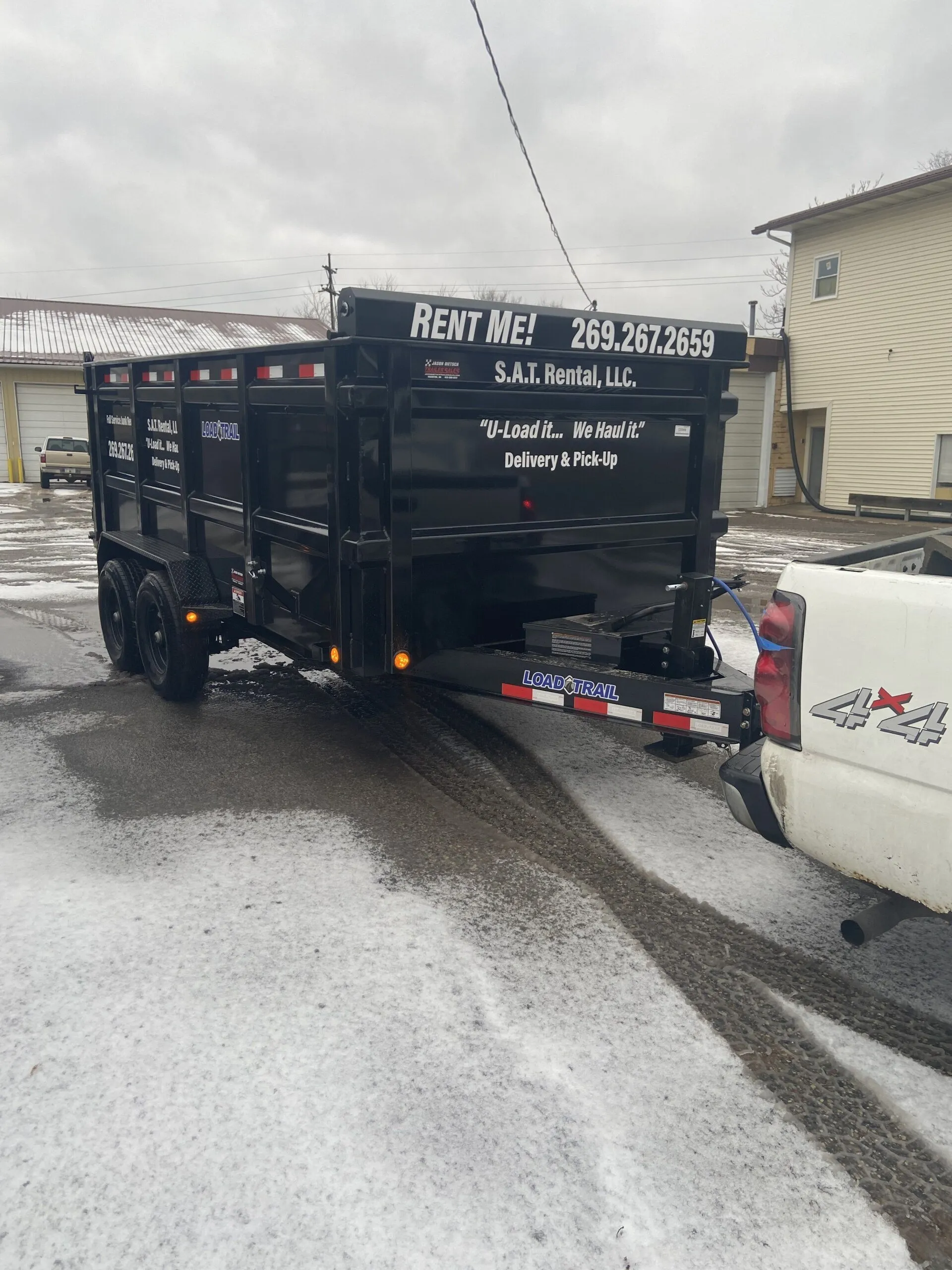 S.A.T. Dumpster Rentals, LLC Logo