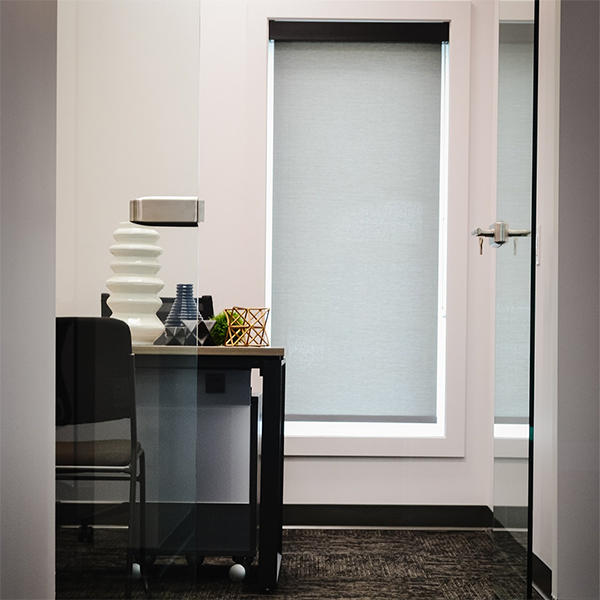 Roller Shades for your office Budget Blinds of Port Perry Blackstock (905)213-2583